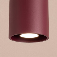 Sollux SL.2096 Deckenleuchte ORBIS 1 burgund 6