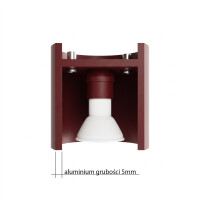 Sollux SL.2096 Deckenleuchte ORBIS 1 burgund 7