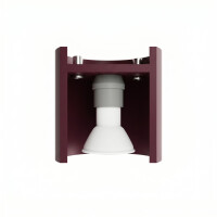 Sollux SL.2098 Wandleuchte ORBIS 1 burgund 7