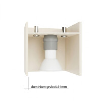 Sollux SL.2105 Deckenleuchte QUAD 1 beige 7