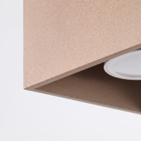 Sollux SL.2107 Deckenleuchte QUAD 1 taupe 4
