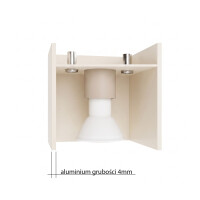 Sollux SL.2107 Deckenleuchte QUAD 1 taupe 7