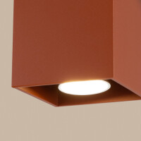Sollux SL.2109 Deckenleuchte QUAD 1 ockerrot 6