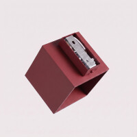 Sollux SL.2112 Wandleuchte QUAD 1 burgund 8