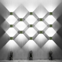 Sollux SL.2116 Wandleuchte QUAD 1 olivgrün 4
