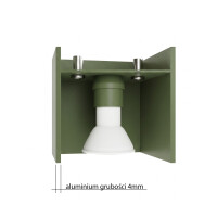 Sollux SL.2116 Wandleuchte QUAD 1 olivgrün 7