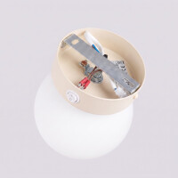 Sollux SL.2231 Wandleuchte YOLI 1 beige mit Schalter 5