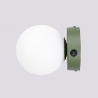 Sollux SL.2261 Wandleuchte YOLI 1 olivgrün mit Schalter