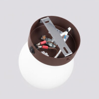 Sollux SL.2271 Wandleuchte YOLI 1 braun mit Schalter 4