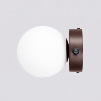 Sollux SL.2271 Wandleuchte YOLI 1 braun mit Schalter 5