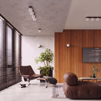 Sollux SL.2271 Wandleuchte YOLI 1 braun mit Schalter 7