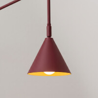 Sollux SL.2289 Wandleuchte NOX burgund 4