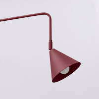 Sollux SL.2289 Wandleuchte NOX burgund 5