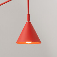 Sollux SL.2294 Wandleuchte NOX rot 4