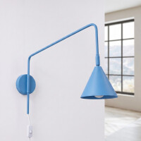 Sollux SL.2296 Wandleuchte NOX hellblau 3