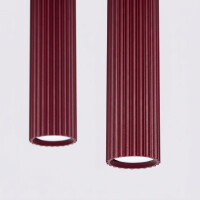 Sollux SL.2301 Pendelleuchte KARBON 2 burgund 4