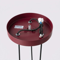 Sollux SL.2303 Pendelleuchte KARBON 3P burgund 8
