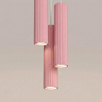 Sollux SL.2338 Pendelleuchte KARBON 3P rosa 4