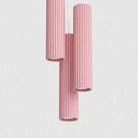 Sollux SL.2338 Pendelleuchte KARBON 3P rosa 5