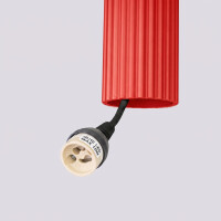 Sollux SL.2341 Pendelleuchte KARBON 3P rot 6
