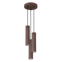 Sollux SL.2342 Pendelleuchte KARBON 3P braun 1