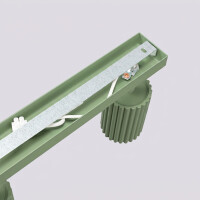 Sollux SL.2352 Deckenleuchte KARBON 3L salbeigrün 8