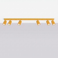 Sollux SL.2362 Deckenleuchte KARBON 6L gelb 3