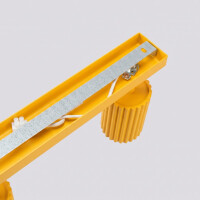 Sollux SL.2362 Deckenleuchte KARBON 6L gelb 4