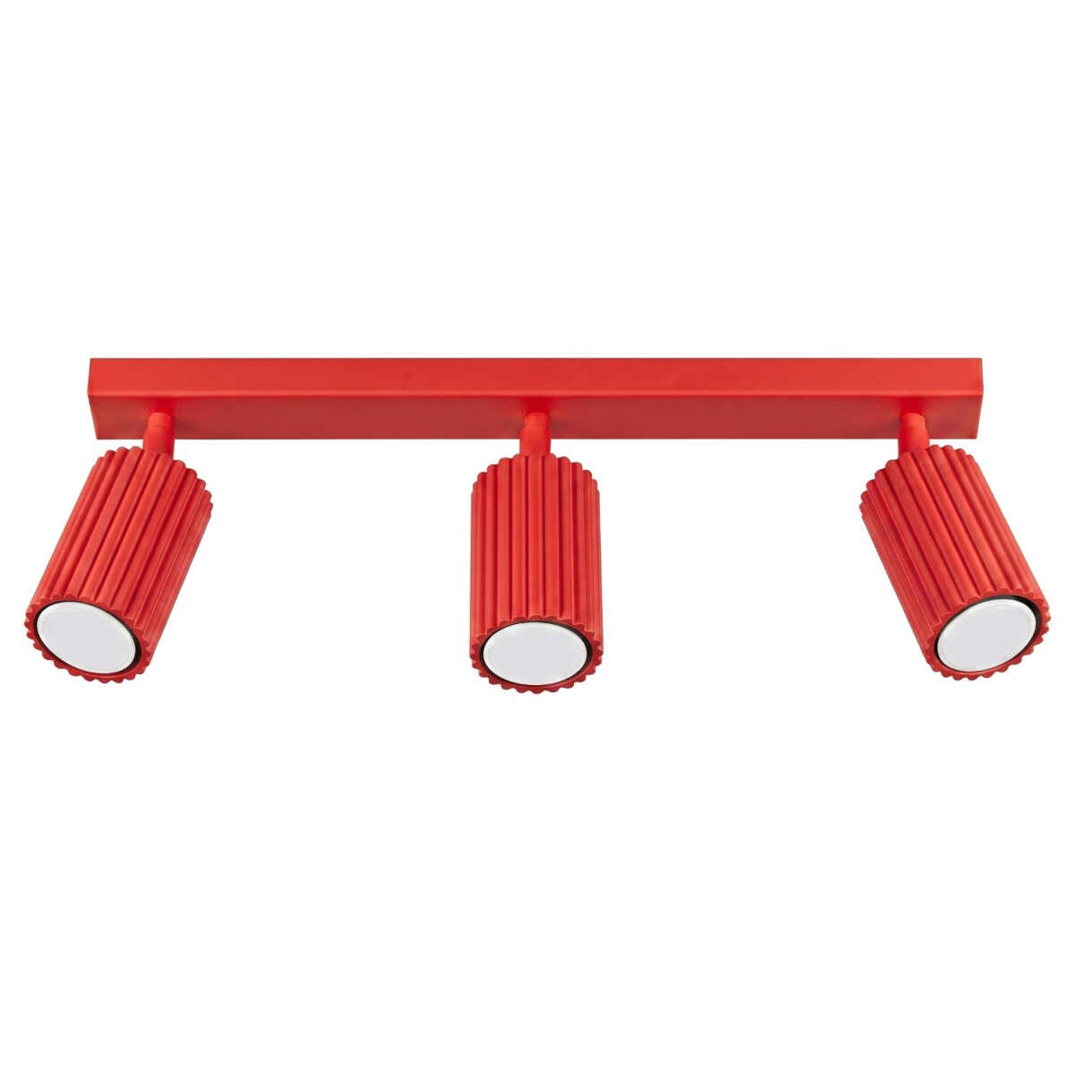 Sollux SL.2366 Deckenleuchte KARBON 3L rot