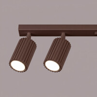 Sollux SL.2376 Deckenleuchte KARBON 6L braun 5