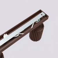 Sollux SL.2376 Deckenleuchte KARBON 6L braun 8