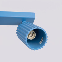 Sollux SL.2380 Deckenleuchte KARBON 3L hellblau 5