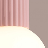 Sollux SL.2386 Deckenleuchte HALO rosa IP44 4