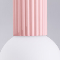 Sollux SL.2386 Deckenleuchte HALO rosa IP44 5