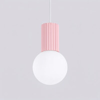 Sollux SL.2387 Pendelleuchte HALO 1 rosa 5