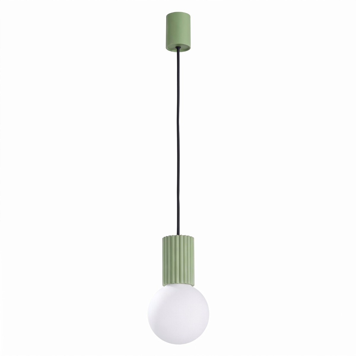 Sollux SL.2390 Pendelleuchte HALO 1 salbeigrün