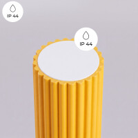 Sollux SL.2392 Deckenleuchte HALO gelb IP44 8