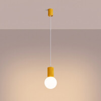 Sollux SL.2393 Pendelleuchte HALO 1 gelb 2
