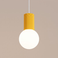 Sollux SL.2393 Pendelleuchte HALO 1 gelb 4