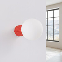Sollux SL.2394 Wandleuchte HALO rot IP44 3