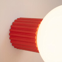 Sollux SL.2394 Wandleuchte HALO rot IP44 4