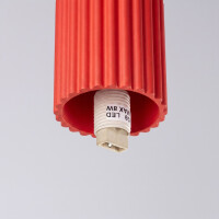 Sollux SL.2395 Deckenleuchte HALO rot IP44 6