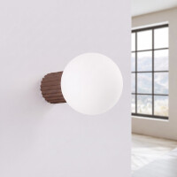 Sollux SL.2397 Wandleuchte HALO braun IP44 3