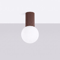 Sollux SL.2398 Deckenleuchte HALO braun IP44 3