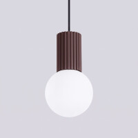Sollux SL.2399 Pendelleuchte HALO 1 braun 5
