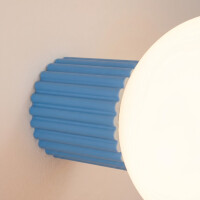 Sollux SL.2400 Wandleuchte HALO hellblau IP44 4