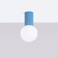 Sollux SL.2401 Deckenleuchte HALO hellblau IP44 3