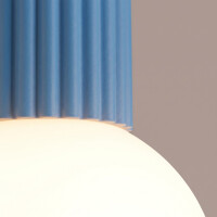 Sollux SL.2401 Deckenleuchte HALO hellblau IP44 4