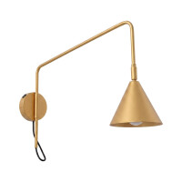 Sollux SL.2493 Wandleuchte NOX 1 gold mi gallery