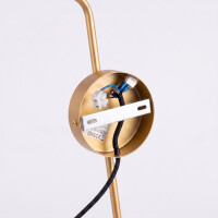 Sollux SL.2493 Wandleuchte NOX 1 gold mit Schalter 7
